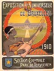 Reklameschild zur Weltausstellung 1910 Reklameschild zur Weltaustellung 1910