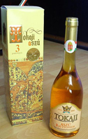 A bottle of Tokaji Aszú