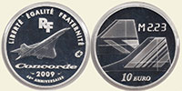 Frankreich Silbereuro 2009 