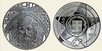 Europasternmünze Silber Frankreich 2020
