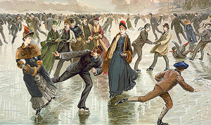 Eislaufen in London