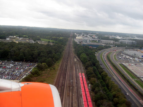 Anflug London Gatwick_2009